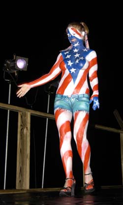 Body Painting 2005 photo - Duval Street, Key West